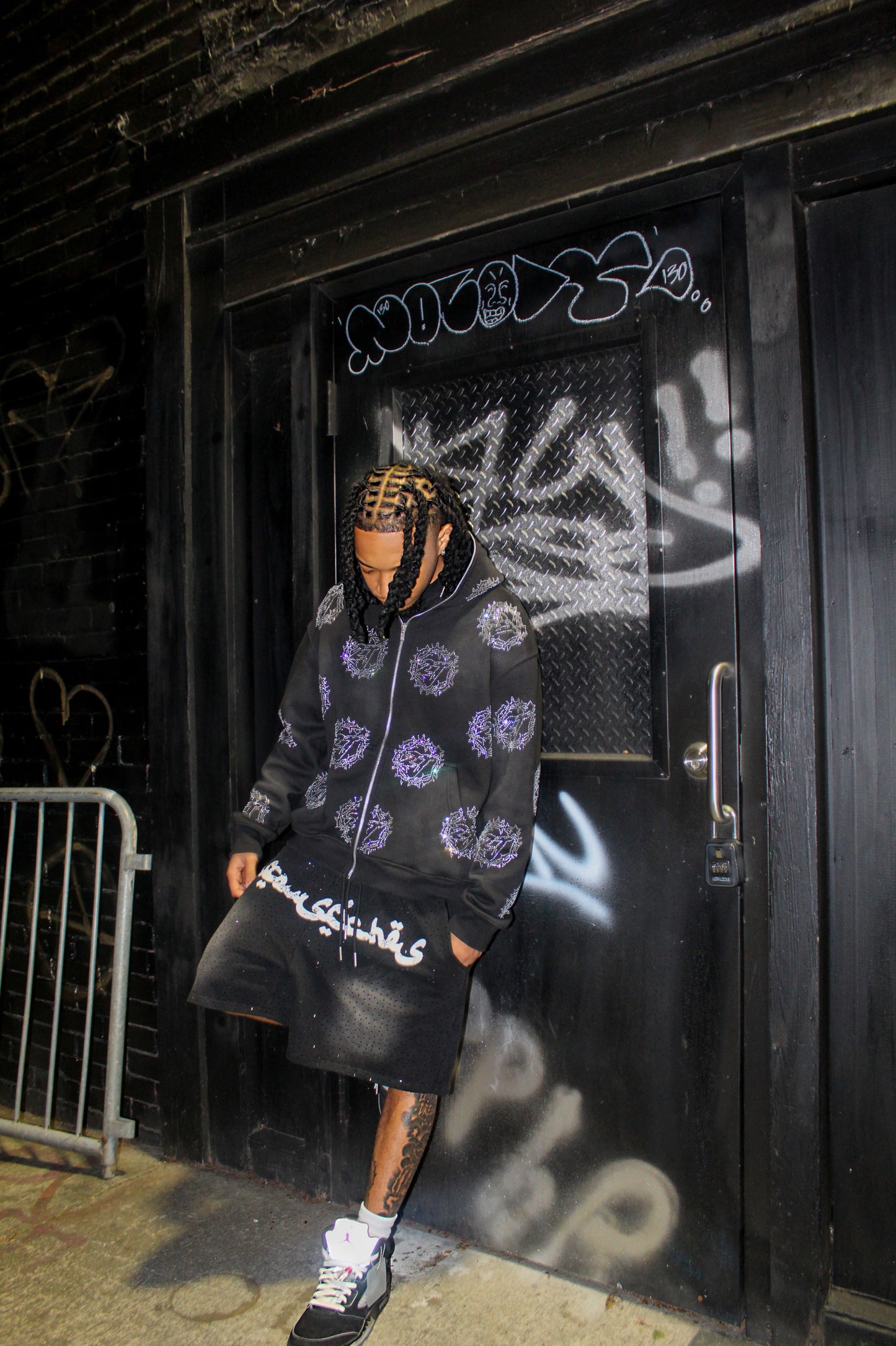 Black full zip