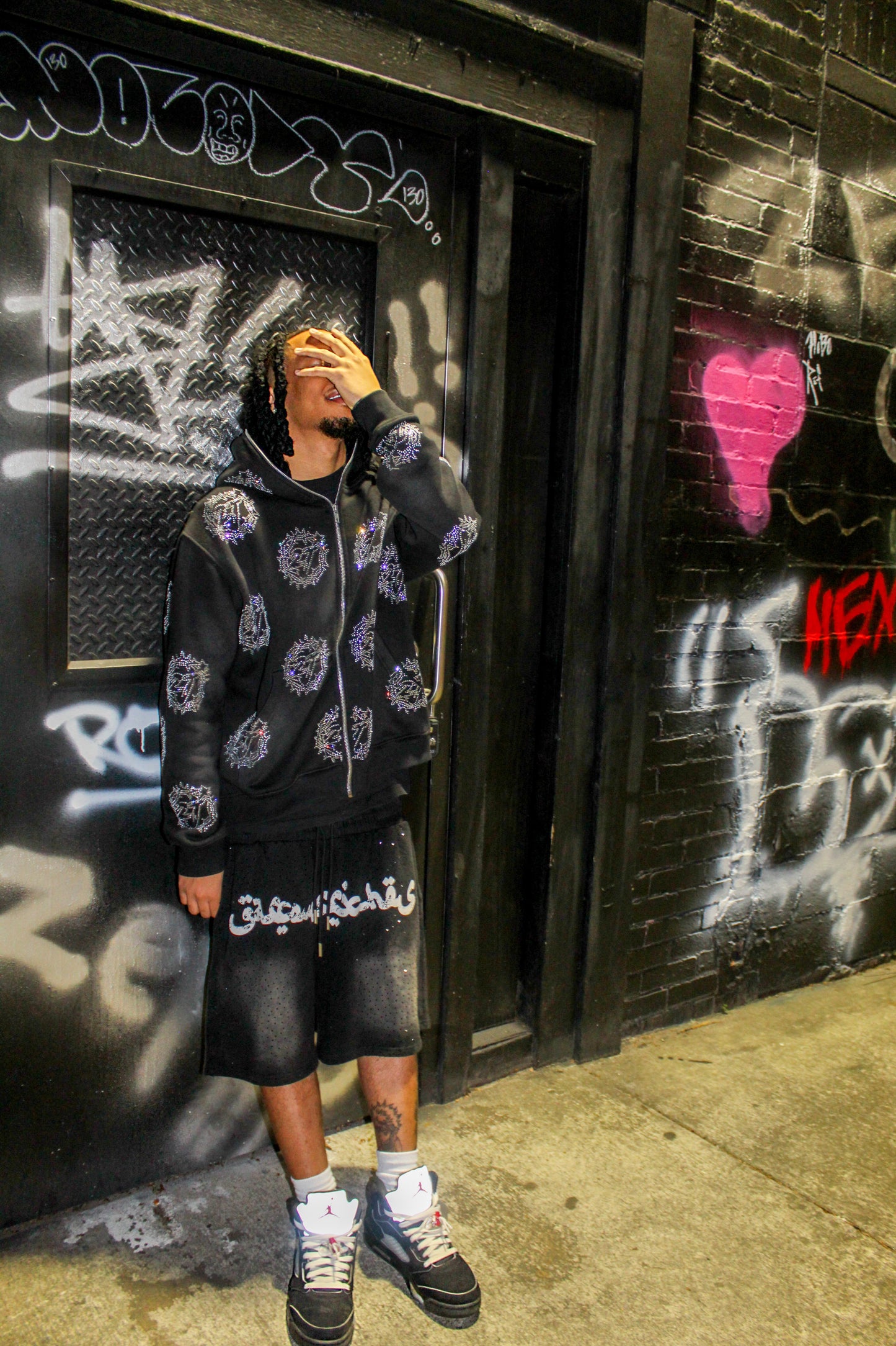 Black full zip