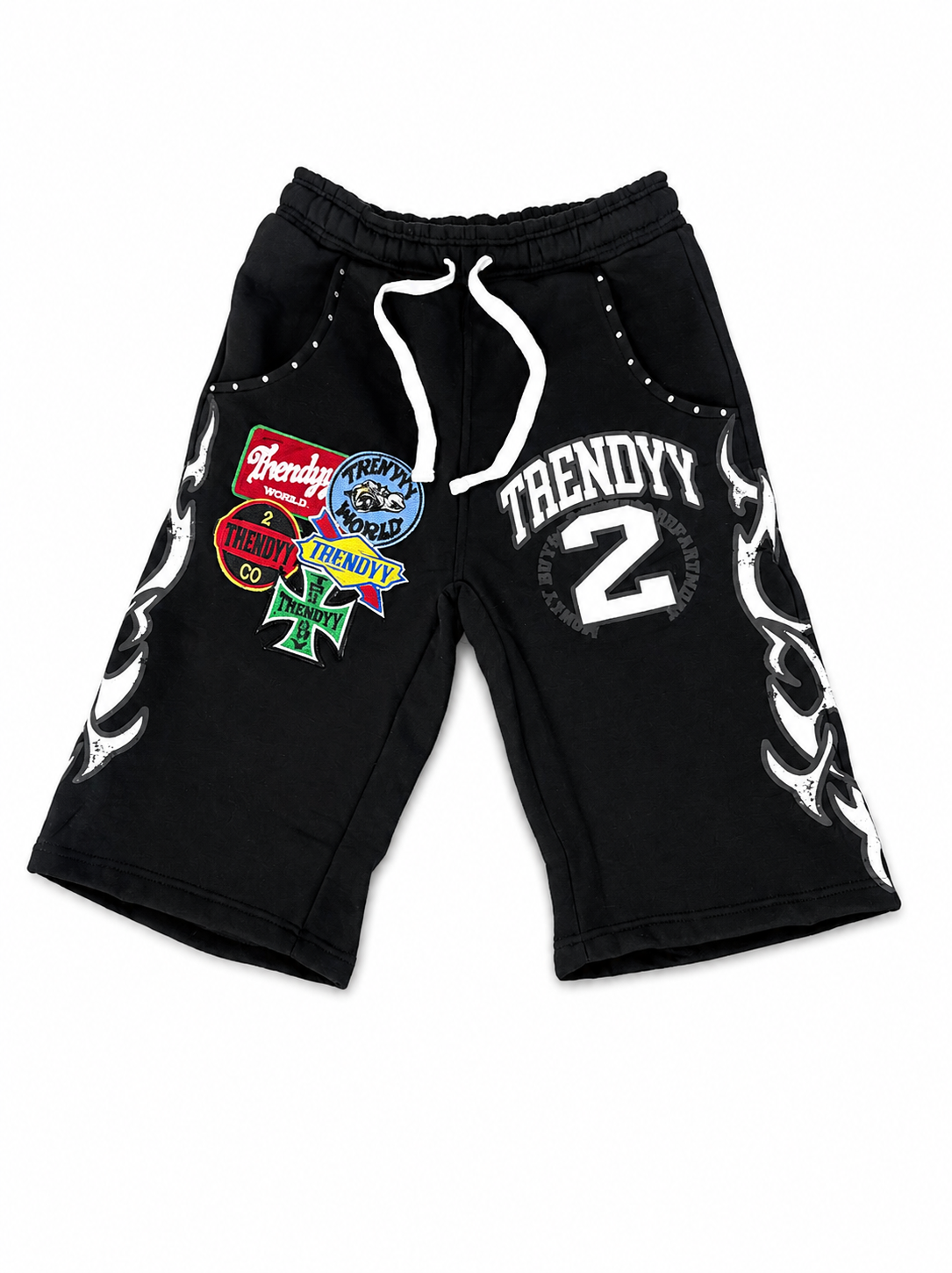 “V10” 3/4 Shorts