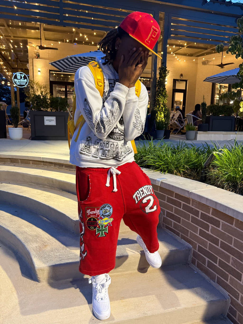 “V10” 3/4 Shorts