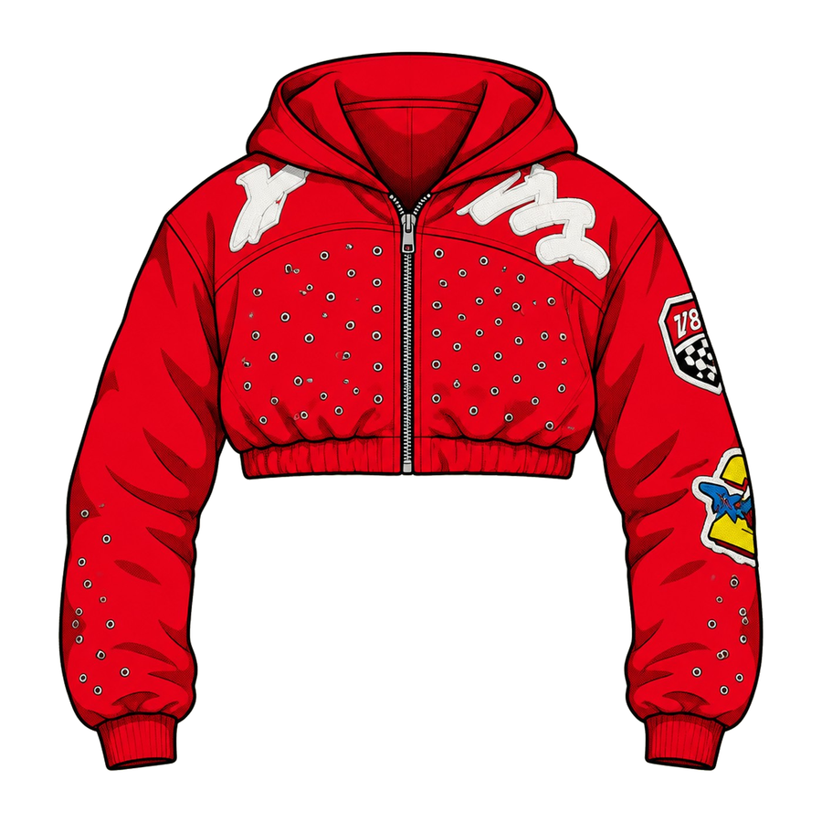 V8 CROPTOP JACKET